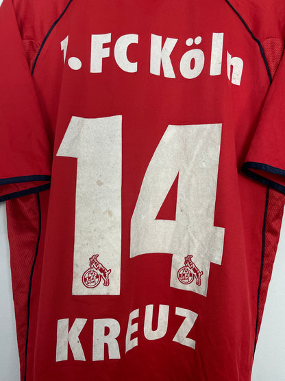 2001/02 FC COLOGNE KREUZ #14 HOME SHIRT (M) PUMA