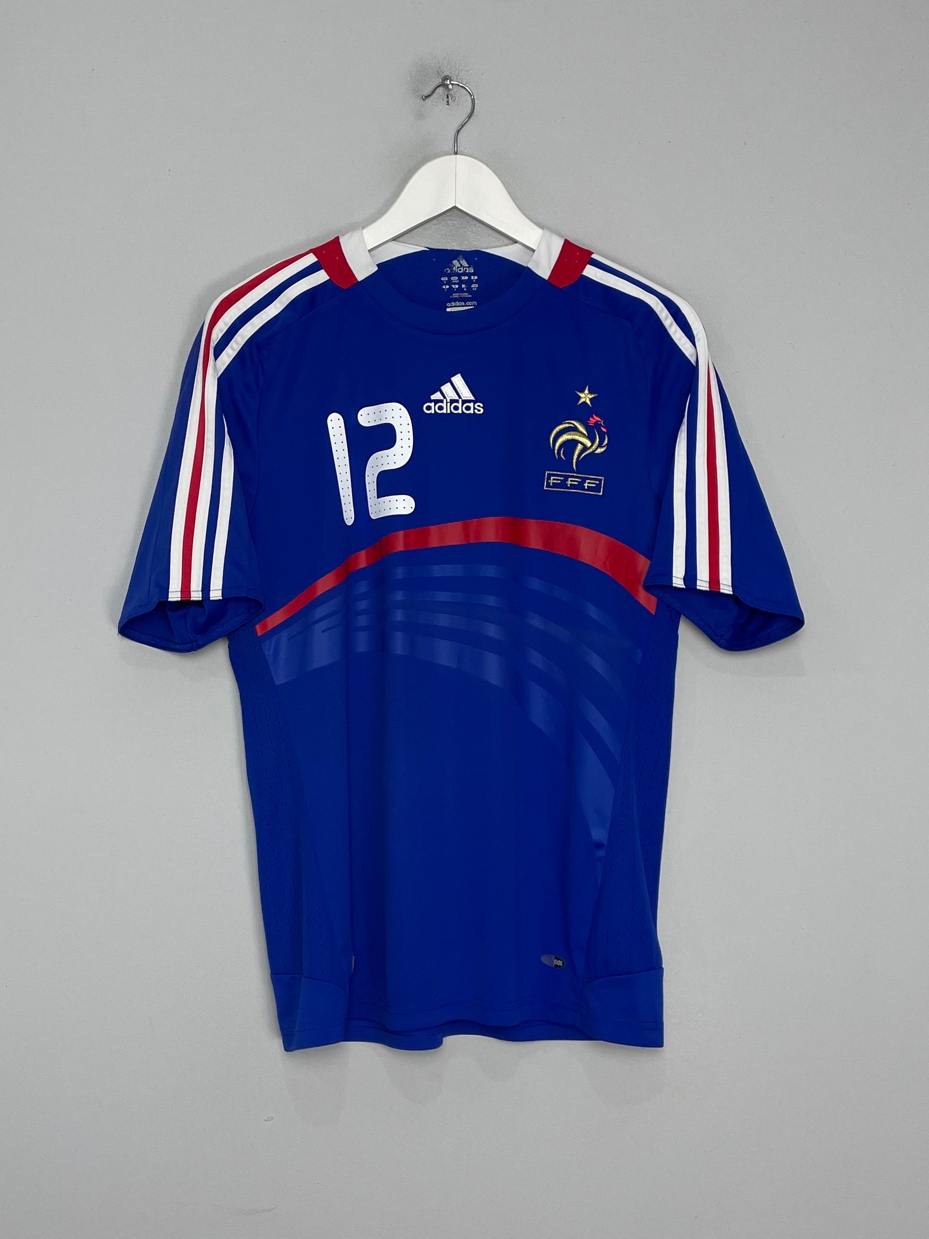 Shop 2007/08 FRANCE HENRY #12 HOME SHIRT (S) ADIDAS, classic football shirts, vintage football shirts & retro soccer jerseys at Cult Kits