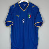 2007/08 ITALY TONI #9 HOME SHIRT (XL) PUMA