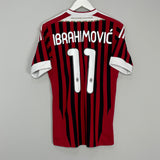 2011/12 AC MILAN IBRAHIMOVIC #11 HOME SHIRT (S) ADIDAS