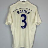 2010/11 EVERTON BAINES #3 THIRD SHIRT (L) LE COQ