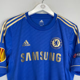 Shop 2012/13 CHELSEA TORRES #9 E/L HOME SHIRT (M) ADIDAS, classic football shirts, vintage football shirts & retro soccer jerseys at Cult Kits