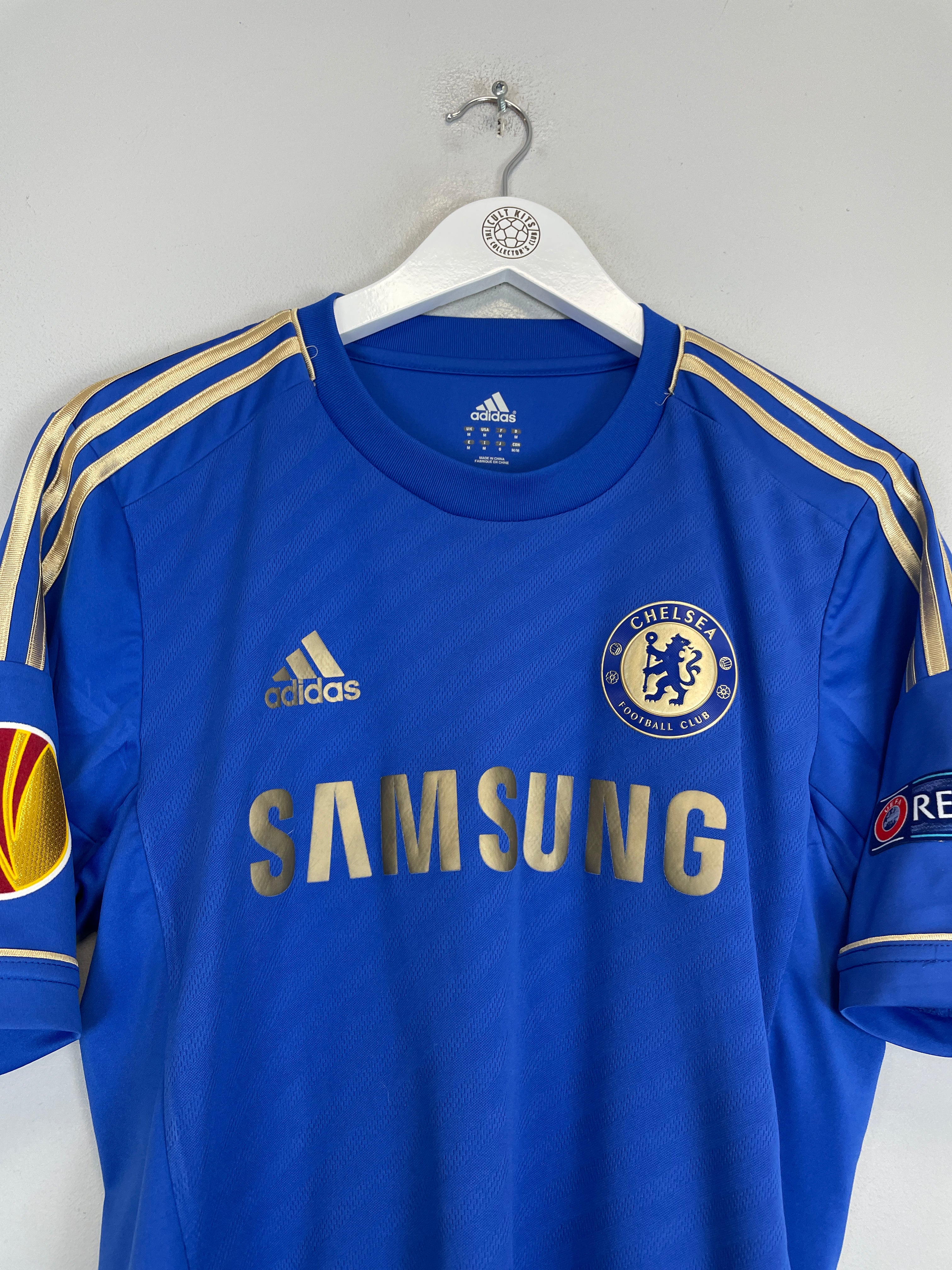 Shop 2012/13 CHELSEA TORRES #9 E/L HOME SHIRT (M) ADIDAS, classic football shirts, vintage football shirts & retro soccer jerseys at Cult Kits