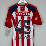 2006/07 CHIVAS GUADALAJARA J.HERNANDEZ #45 *BNWT* HOME SHIRT (XS) REEBOK