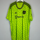2022/23 MANCHESTER UNITED RONALDO #7 *BNWT* THIRD SHIRT (XXXXL) ADIDAS