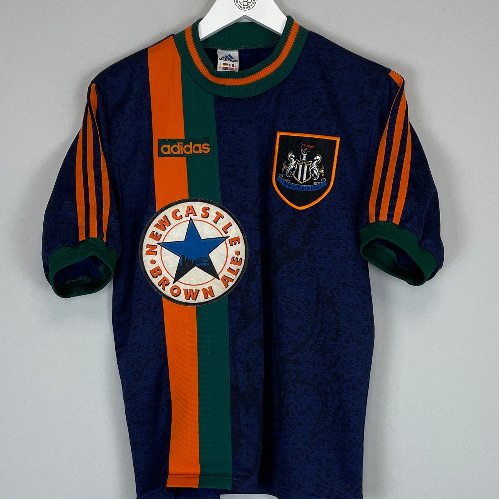 Shop 1997/98 NEWCASTLE AWAY SHIRT (S) ADIDAS, classic football shirts, vintage football shirts & retro soccer jerseys at Cult Kits
