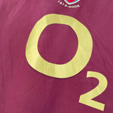 2005/06 Arsenal Bergkamp #10 Home Shirt (L) Nike