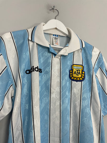 1996/97 ARGENTINA HOME SHIRT (M) ADIDAS