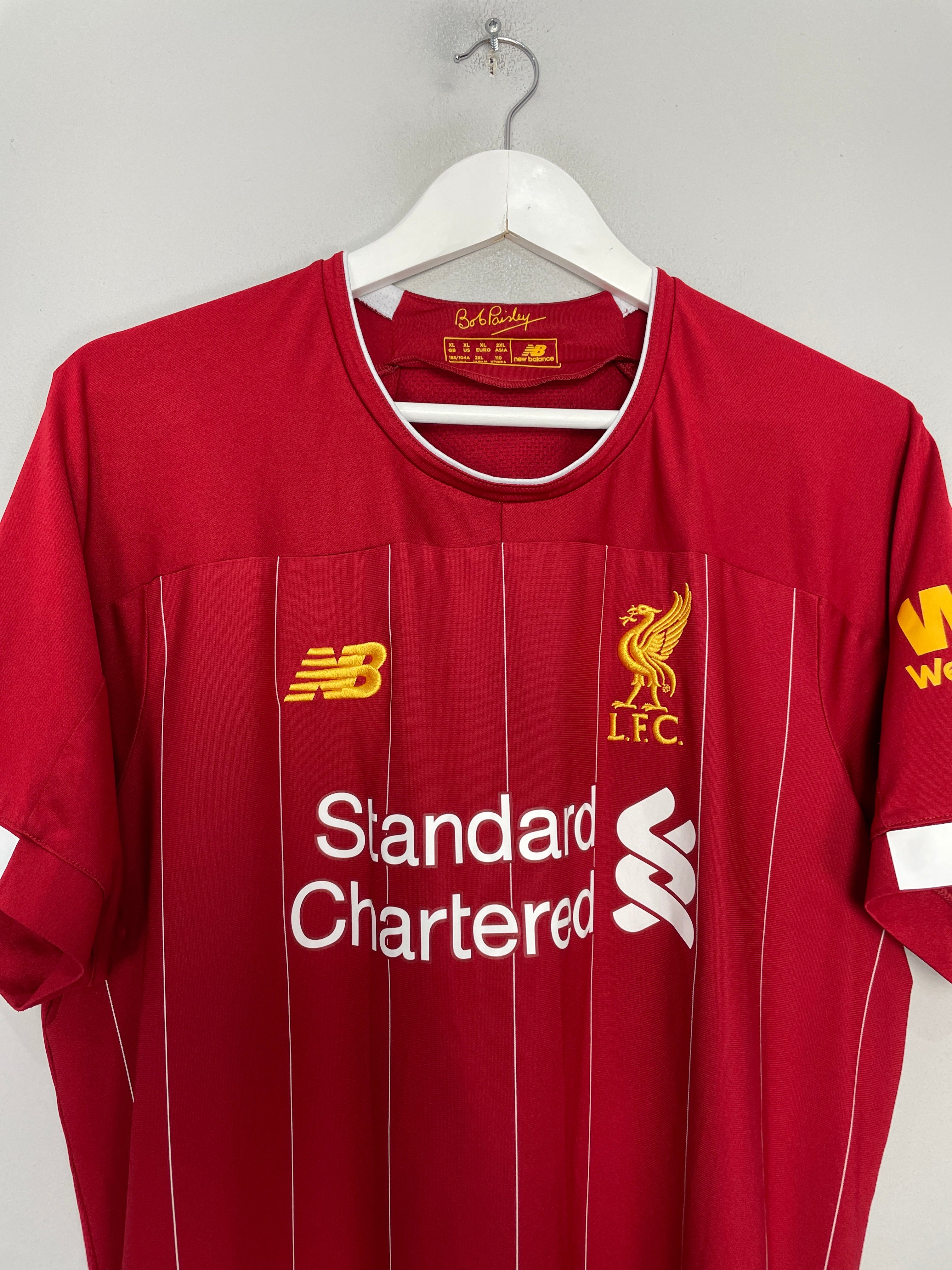 Shop 2019/20 LIVERPOOL ALEXANDER-ARNOLD #66 HOME SHIRT (XL) NEW BALANCE, classic football shirts, vintage football shirts & retro soccer jerseys at Cult Kits
