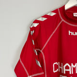 2009/10 VEJLE BK HOME SHIRT (M) HUMMEL