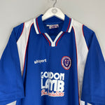 Shop 2003/04 CHESTERFIELD HOME SHIRT (L) UHLSPORT, classic football shirts, vintage football shirts & retro soccer jerseys at Cult Kits