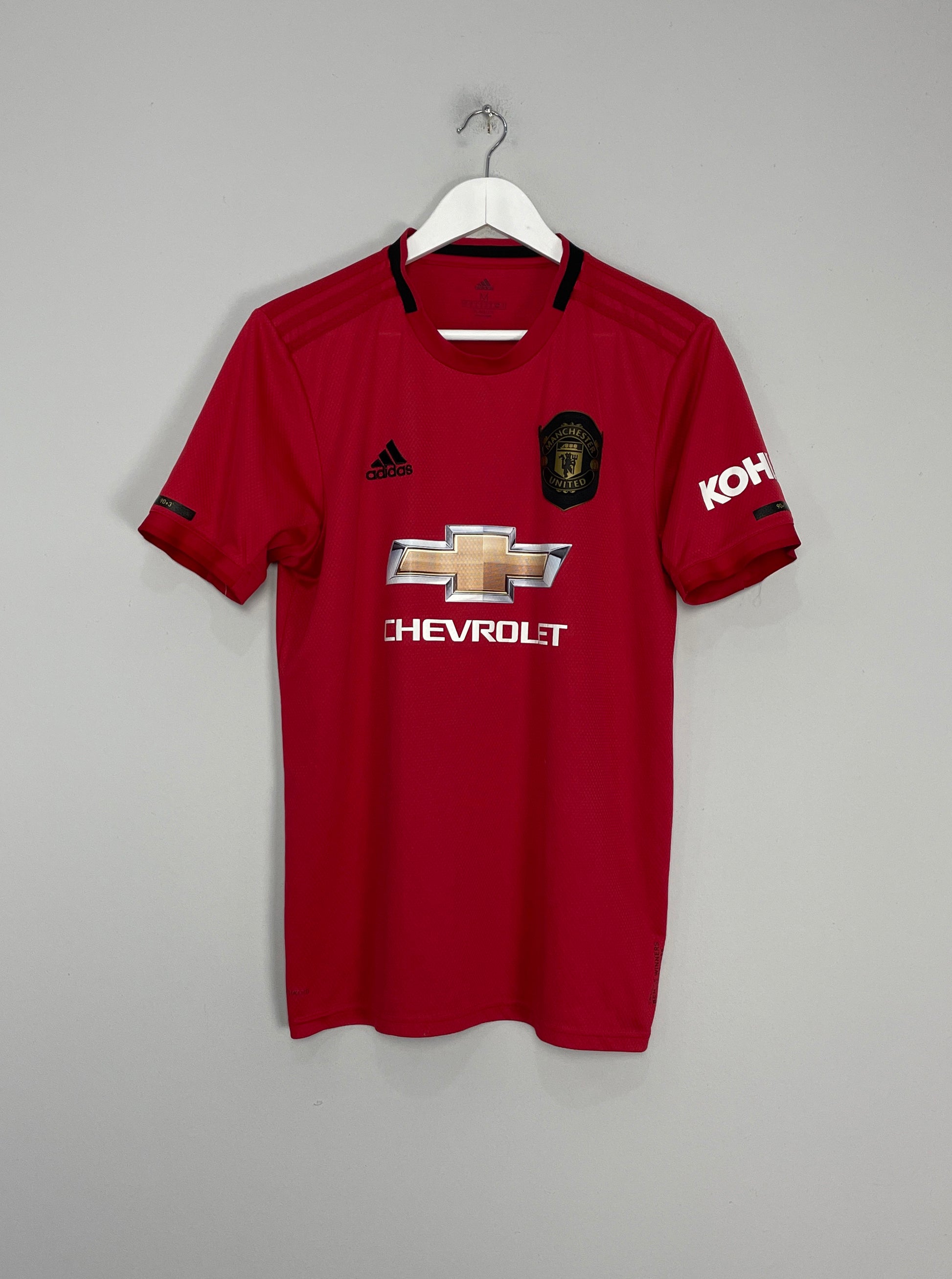 2019/20 MANCHESTER UNITED HOME SHIRT (M) ADIDAS