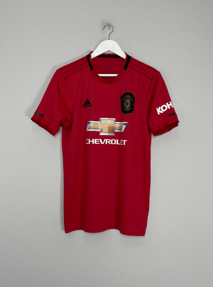 2019/20 MANCHESTER UNITED HOME SHIRT (M) ADIDAS