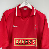 2001/02 WALSALL HOME SHIRT (XXL) BEAVER