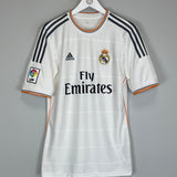 2013/14 REAL MADRID RONALDO #7 HOME SHIRT (M) ADIDAS