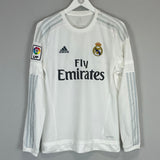 2015/16 REAL MADRID RONALDO #7 L/S HOME SHIRT (S) ADIDAS