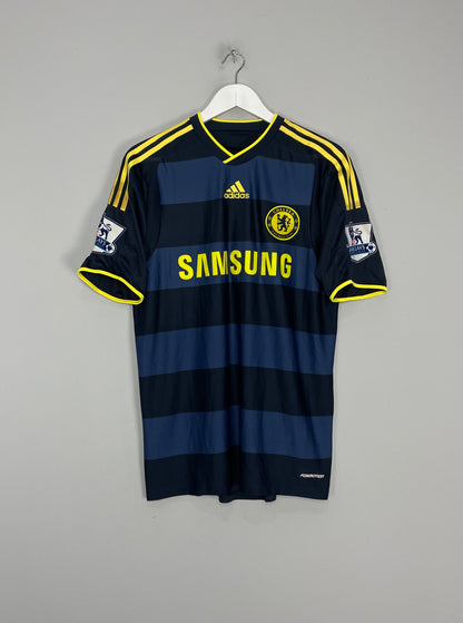 2009/10 CHELSEA DROGBA #11 *MATCH ISSUE* AWAY SHIRT (M) ADIDAS