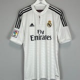 2014/15 REAL MADRID RONALDO #7 HOME SHIRT (L) ADIDAS