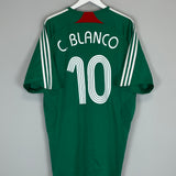 2007/08 MEXICO C.BLANCO #10 HOME SHIRT (XXL) ADIDAS