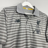 Shop 2019/20 LIVERPOOL TRAINING SHIRT (M) NEW BALANCE, classic football shirts, vintage football shirts & retro soccer jerseys at Cult Kits