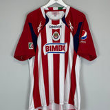2010/11 CHIVAS GUADALAJARA CHICHARITO #14 HOME SHIRT (XXL) REEBOK