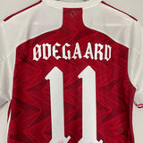 Shop 2020/21 ARSENAL ODEGAARD #11 HOME SHIRT (M) ADIDAS, classic football shirts, vintage football shirts & retro soccer jerseys at Cult Kits