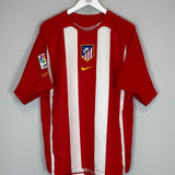 Shop 2005/06 ATLETICO MADRID F.TORRES #9 HOME SHIRT (L) NIKE, classic football shirts, vintage football shirts & retro soccer jerseys at Cult Kits