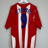 Shop 2005/06 ATLETICO MADRID F.TORRES #9 HOME SHIRT (L) NIKE, classic football shirts, vintage football shirts & retro soccer jerseys at Cult Kits