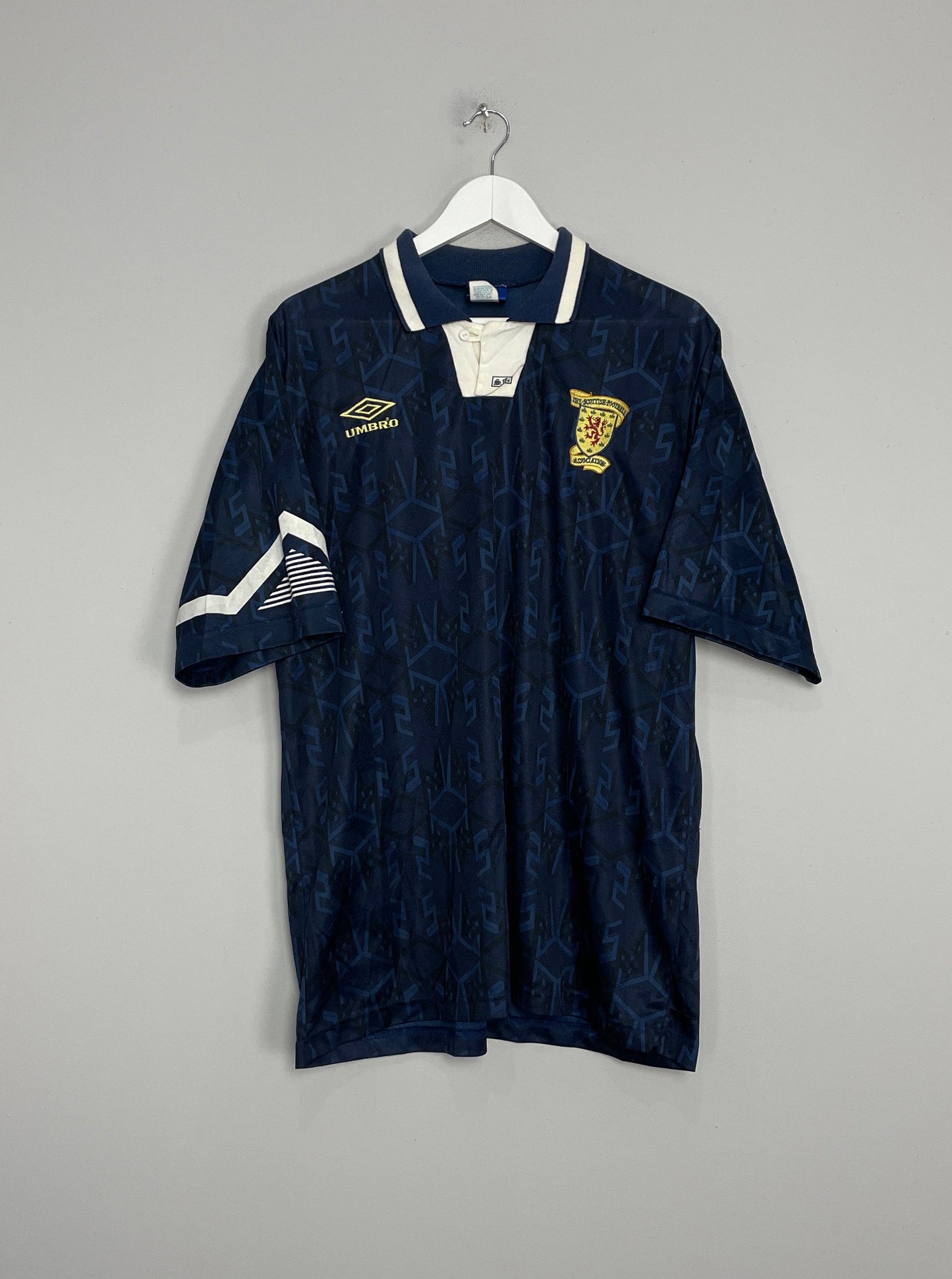 Image of the Scotland shirt from the 1992/93 season