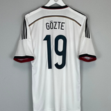 2014/15 GERMANY GOTZE #19 HOME SHIRT (M) ADIDAS