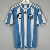 2010/11 ARGENTINA MESSI #10 HOME SHIRT (M) ADIDAS