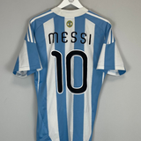 2010/11 ARGENTINA MESSI #10 HOME SHIRT (M) ADIDAS