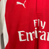 Shop 2015/16 ARSENAL L/S HOME SHIRT (M) PUMA, classic football shirts, vintage football shirts & retro soccer jerseys at Cult Kits