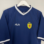 Shop 2000/02 SCOTLAND HOME SHIRT (XL) FILA, classic football shirts, vintage football shirts & retro soccer jerseys at Cult Kits