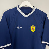 Shop 2000/02 SCOTLAND HOME SHIRT (XL) FILA, classic football shirts, vintage football shirts & retro soccer jerseys at Cult Kits