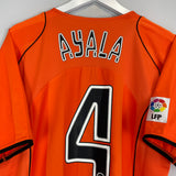 Shop 2004/05 VALENCIA AYALA #5 AWAY SHIRT (L) NIKE, classic football shirts, vintage football shirts & retro soccer jerseys at Cult Kits