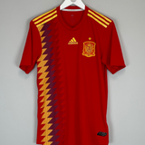 2018/19 SPAIN *AUTHENTIC* HOME SHIRT (M) ADIDAS