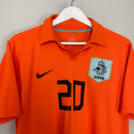 Shop 2006/08 NETHERLANDS SNEIJDER #20 HOME SHIRT (M) NIKE, classic football shirts, vintage football shirts & retro soccer jerseys at Cult Kits