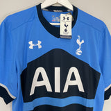 Shop 2015/16 TOTTENHAM KANE #10 *BNWT* AWAY SHIRT (L) UNDER ARMOUR, classic football shirts, vintage football shirts & retro soccer jerseys at Cult Kits