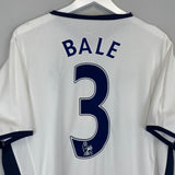 2008/09 TOTTENHAM BALE #3 HOME SHIRT (L) PUMA