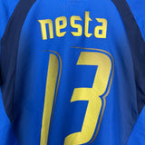 Shop 2006 ITALY NESTA #13 HOME SHIRT (M) PUMA, classic football shirts, vintage football shirts & retro soccer jerseys at Cult Kits