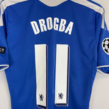 2011/12 CHELSEA DROGBA #11 C/L HOME SHIRT (S) ADIDAS