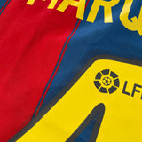 2003/04 Barcelona Marquez #4 Home Shirt (L) Nike