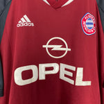 Shop 2001/02 BAYERN MUNICH HOME SHIRT (XXL) ADIDAS, classic football shirts, vintage football shirts & retro soccer jerseys at Cult Kits