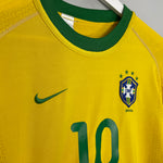 Shop 2000/02 BRAZIL RIVALDO #10 HOME SHIRT (M) NIKE, classic football shirts, vintage football shirts & retro soccer jerseys at Cult Kits