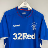 2018/19 RANGERS HOME SHIRT (L) HUMMEL