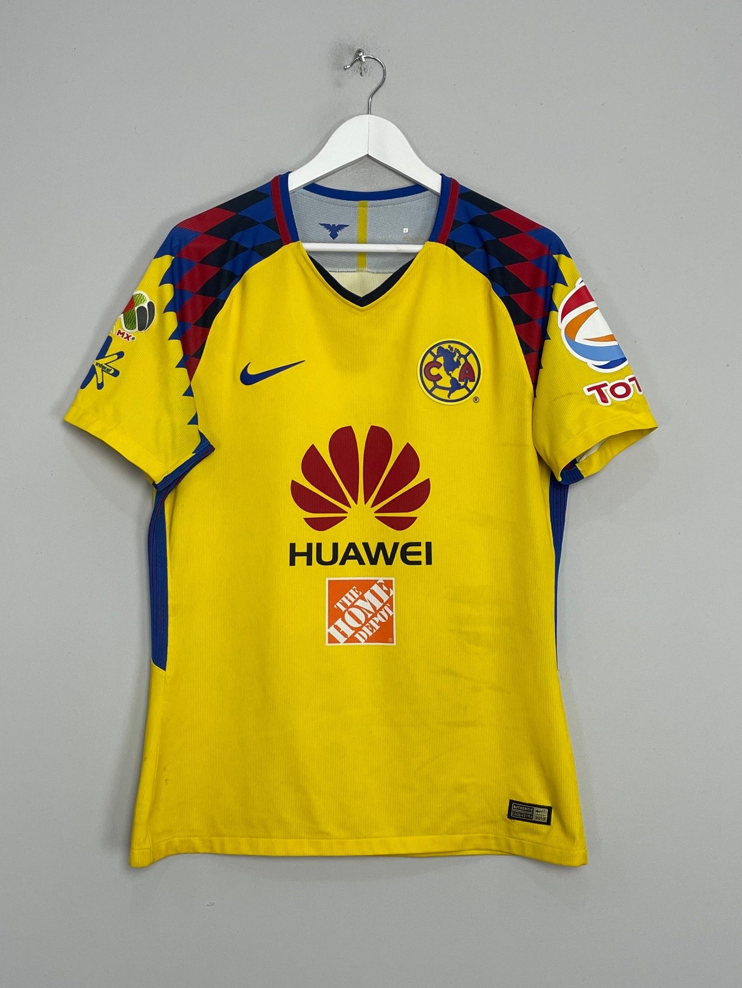 2017/18 CLUB AMERICA I.RENATO #35 *MATCH ISSUE* THIRD SHIRT (L) NIKE