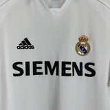 Shop 2005/06 REAL MADRID HOME SHIRT (L) ADIDAS, classic football shirts, vintage football shirts & retro soccer jerseys at Cult Kits