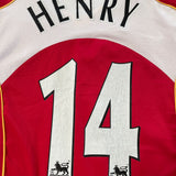 2004/05 Arsenal Henry #14 Home Shirt (M) Nike