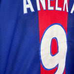 Shop 2000/01 PSG ANELKA #9 HOME SHIRT (XL) NIKE, classic football shirts, vintage football shirts & retro soccer jerseys at Cult Kits